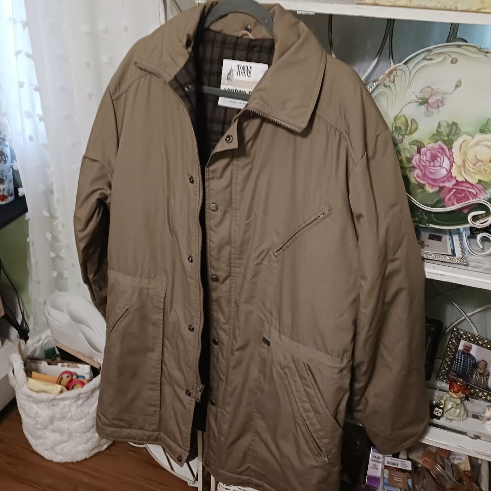 London Fog Flannel Lined Fall/Winter Coat